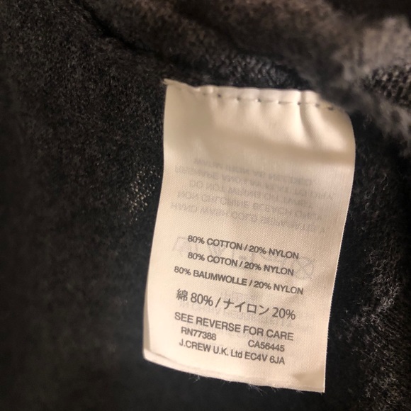 Madewell Long Cardigan - Dark Gray - Picture 6 of 6